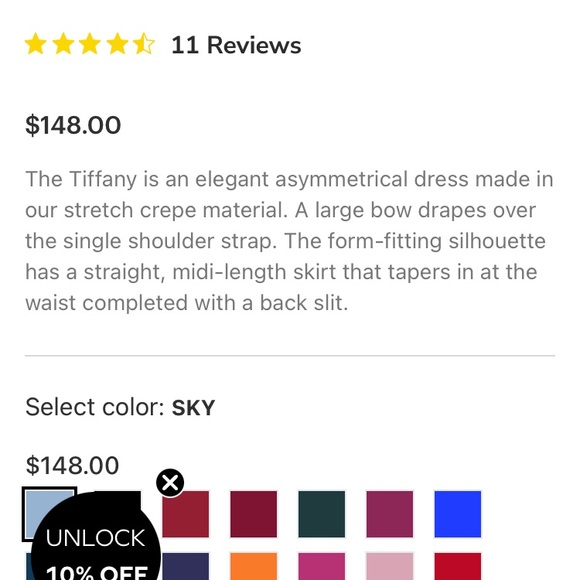 New w Tag: Dress The Population Tiffany Dress. Burgundy. Size Small - Picture 13 of 15